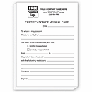 Save hours of writing and keep your practice running smoothly with these handy preprinted forms! Communicate appointment excuses to a patient's work or school. Options: 1-part forms available with or without personalization.