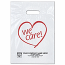 9 x 13 We Care Plastic Bags, 9 x 13