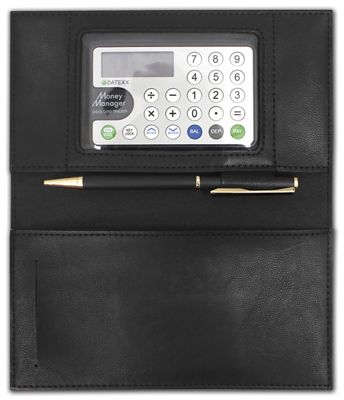 6 3/8 x 3 3/4 Datexx Checkbook Calculator