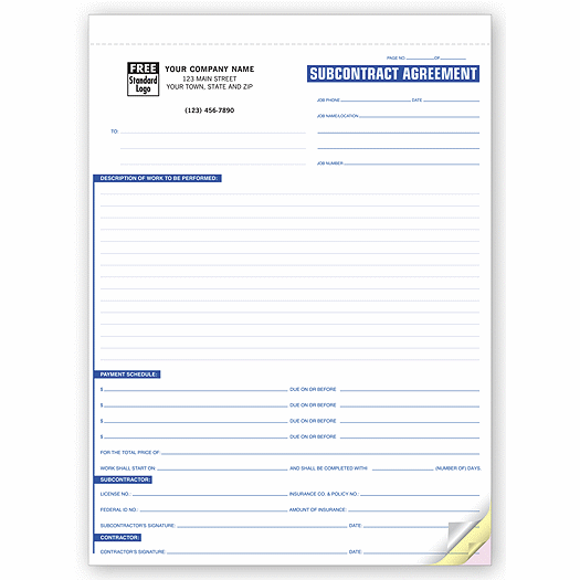 Subcontractor Agreements