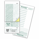 Take orders quickly! Sized to fit in apron or uniform pocket, these guest checks are great for parties of all sizes. Plenty of space for server, table number, order details, more. Preprinted back. Plenty of room on preprinted back for beverage orders.