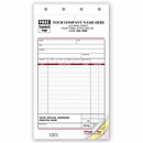 4 1/4 X 7 Sales Slips – Image with Special Wording