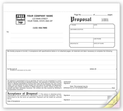 Proposals - Compact Carbonless