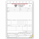 8 1/2 x 11 Additional Work Authorizations – Carbonless