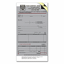 Customers appreciate neat carbon fuel meter tickets! Water and oil-resistant, non-freeze paper stays clean and readable. Use with Doorknob Envelopes (#27), encourages faster payments. Consecutive numbering available.