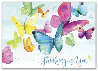 Thoughtful Wishes Thinking of You Cards