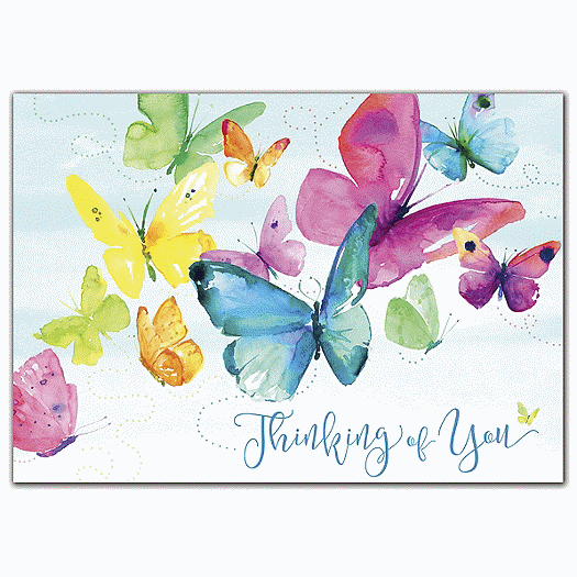 Thoughtful Wishes Thinking of You Cards