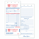 4 1/4 x 9 1/4 Service Orders – with Claim Check and Carbons