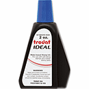 Purchase this ink refill for your self-inking stamp now so you can always keep your impression crisp. Works specifically with our self-inking stamps. Choose Quality Ink. Alternative inks may ruin impression quality. Refill size: 2 oz bottle of blue ink