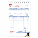 5 2/3 X 8 1/2 Service Orders, Carbon, Small Format