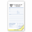 4 3/16 x 7 5/8 Repair Order Forms – Jewelry Repair Orders with Poly Bag