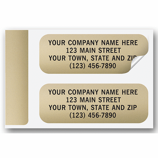 Gold Foil Paper Label - Office and Business Supplies Online - Ipayo.com