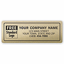 Keep your name and number where customers can see it! Durable poly film labels apply quickly to most clean, dry surfaces. Durable! Heavy-gauge film. Please note: For indoor use only.
