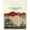 15 x 4 x 18 Mountains Plastic Bags, 15 x 4 x 18