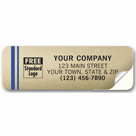 Tuff Shield Weatherproof Labels, Gold Poly Film - Office and Business Supplies Online - Ipayo.com