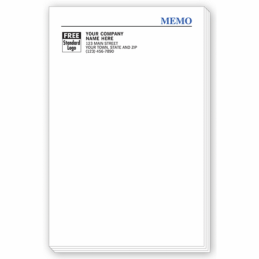 MEMO Personalized Notepads, Large - Office and Business Supplies Online - Ipayo.com