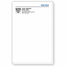 5 1/2 x 8 1/2 MEMO Personalized Notepads, Large