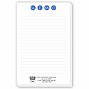 5 1/2 x 8 1/2 MEMO Personalized Notepads with Lines, Large