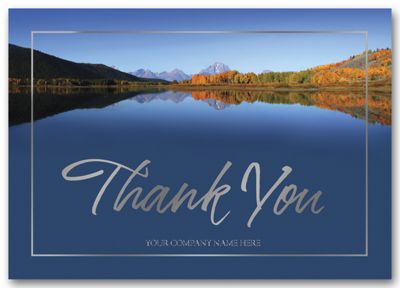 Majestic Serenity Thank You Cards