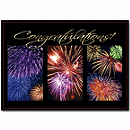 Whatever you're congratulating them for a new job, a promotion, a retirement the Skyhigh Excitement card takes the celebration to the next level, with bright fireworks and sophisticated lettering.