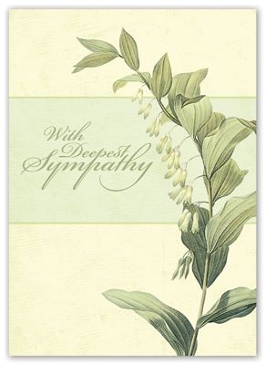 Spring Bells Sympathy Cards
