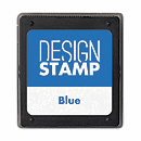 Blue Ink Pad for Design Stamp