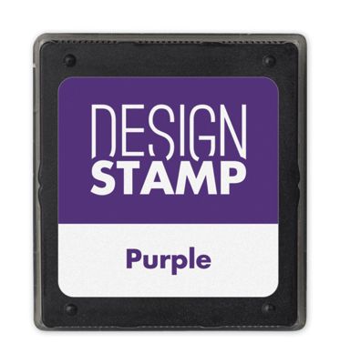 Purple Ink Pad for Design Stamp