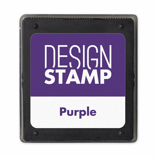 Purple Ink Pad for Design Stamp