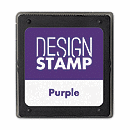 Purple Ink Pad for Design Stamp