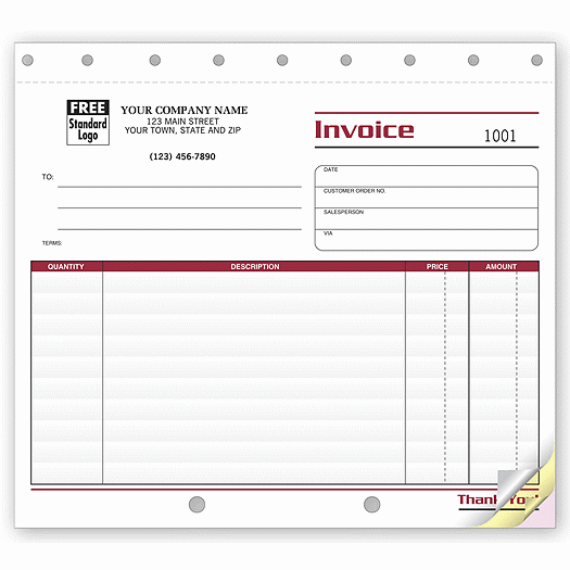 Invoices - Lined Small Image - Office and Business Supplies Online - Ipayo.com