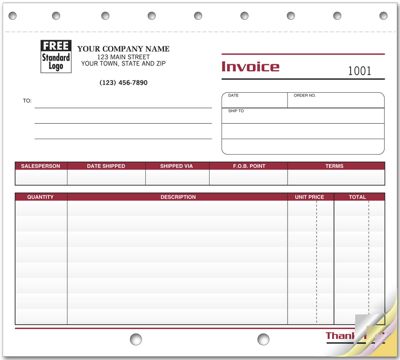 Shipping Invoices - Small Image - Office and Business Supplies Online - Ipayo.com