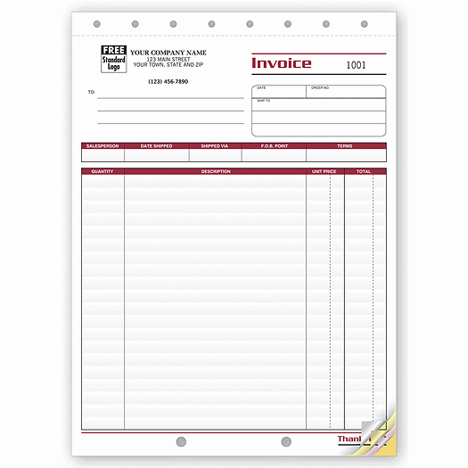 Shipping Invoices - Large Image