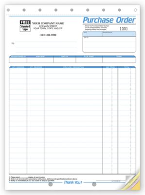Purchase Orders - Large Multi-Color - Office and Business Supplies Online - Ipayo.com