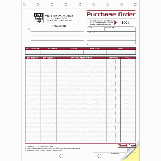 Purchase Orders - Large Image - Office and Business Supplies Online - Ipayo.com