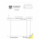 Give customers a complete picture of their account! Avoid confusion on statements with room to list account activity, previous balances, amount due and more. Convenient! Snapset format.