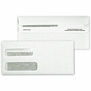 9 X 4 1/8 Double Window Confidential Self Seal Envelope