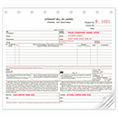 Our most popular bill of lading is accepted by all commercial carriers - while complying with DOT & ICC regulations for Hazmat or Non-Hazmat shipments! Carbonless manual shipping form completely details every freight shipment with preprinted areas for car