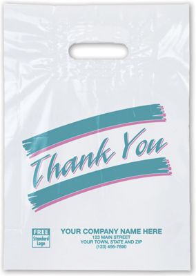 Thank You Plastic Bags, 9 x 13