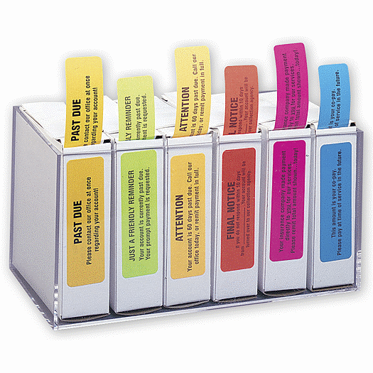 Label Organizer Box, Acrylic - Office and Business Supplies Online - Ipayo.com