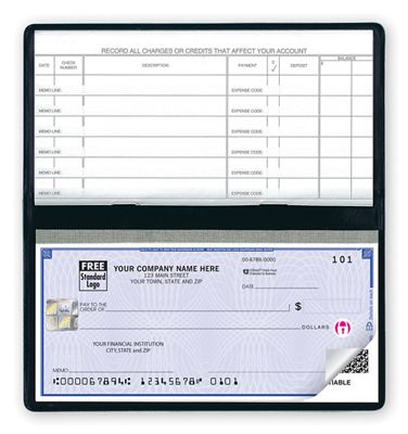 6 x 2 3/4  Check Deluxe High Security Compact-Size Duplicate Checks