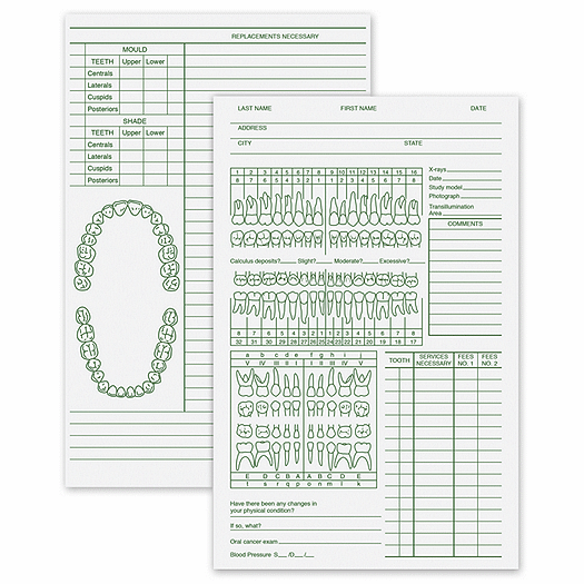 Recall Examination Record-DDS