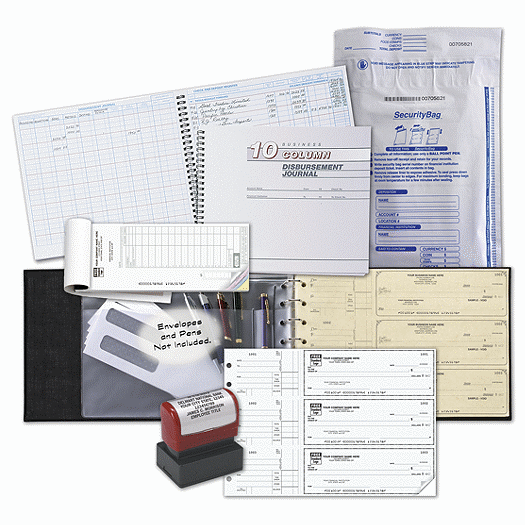 3-On-A-Page Checks - Business Check Kit - Office and Business Supplies Online - Ipayo.com