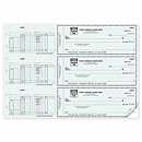 A versatile check that documents payroll deductions for salaried employees, while also being suitable for general disbursements. EZShield Check Fraud Protection is included as a standard feature.