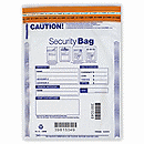9 X 12 9 x 12  Single Pocket Deposit Bag, opaque