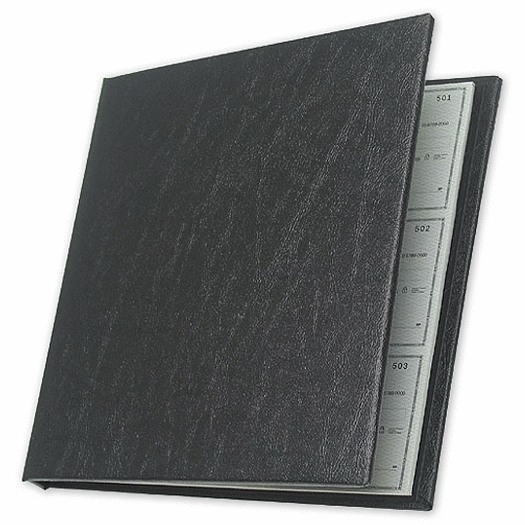 3-On-A-Page Vinyl Checkminder Cover - Office and Business Supplies Online - Ipayo.com