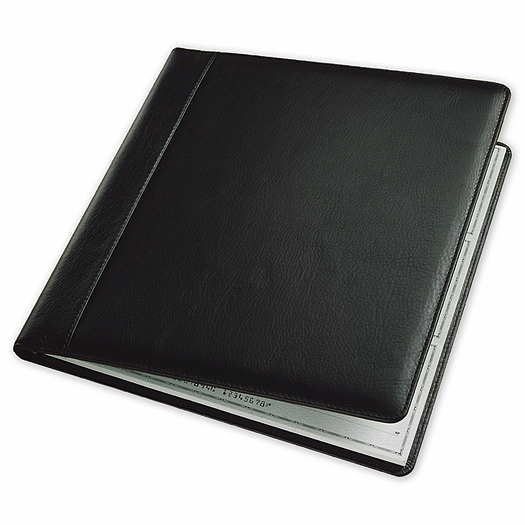 3-On-A-Page Leather Cover, Executive Deskbook Checks - Office and Business Supplies Online - Ipayo.com
