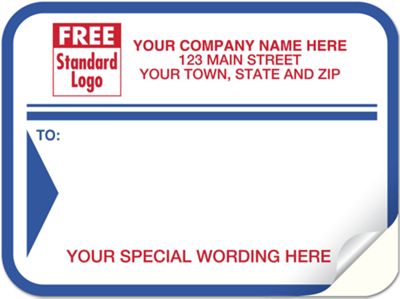 Roll Mail Label With Border Color Choice - Office and Business Supplies Online - Ipayo.com