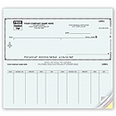 A great timesaver, formatted for window envelopes to eliminate hours of needless addressing. Easy alignment! Envelope window area is defined with brackets for easy alignment with recipient's name and address.
