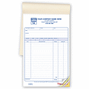 You'll want plenty of these large format sales books for handy transaction receipts at the counter, on the sales floor or in the field! Multi-purpose sales form enables faster write-ups of sales, billing, deliveries, inventory, returns & more.