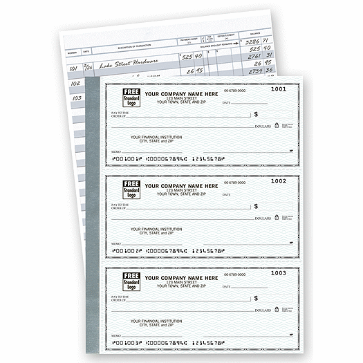 The Secretary Deskbook, 3-On-A-Page Compact Size Checks - Office and Business Supplies Online - Ipayo.com